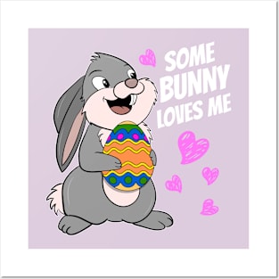 Happy Easter Bunny Posters and Art